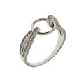 Strieborný prsteň SDP-849