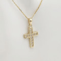 Zlatý prívesok krížik PK-233 Zlatý prívesok krížik PK-233