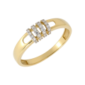 Dámsky zlatý prsteň DP-2480