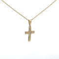 Zlatý prívesok krížik PK-273