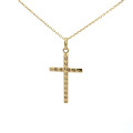 Zlatý prívesok krížik PK-383