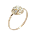 Zlatý dámsky prsteň DP-535