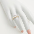 Dámsky zlatý prsteň DP-22