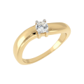 Zlatý dámsky prsteň DP-358