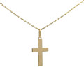 Zlatý prívesok krížik PK-393