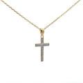 Zlatý prívesok krížik PK-306