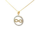Zlatý privesok nekonečno P-482 Zlatý privesok nekonečno P-482