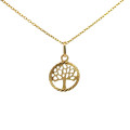 Zlatý prívesok strom života P-661
