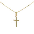 Zlatý prívesok krížik PK-394