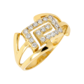 Zlatý dámsky prsteň DP-345
