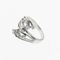 Strieborný prsteň SDP-179