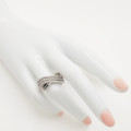 Strieborný prsteň SDP-455