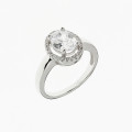 Strieborný prsteň SDP-407