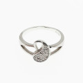 Strieborný prsteň SDP-436