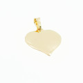 Zlatý prívesok srdiečko P-364