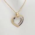 Zlatý prívesok srdiečko P-415