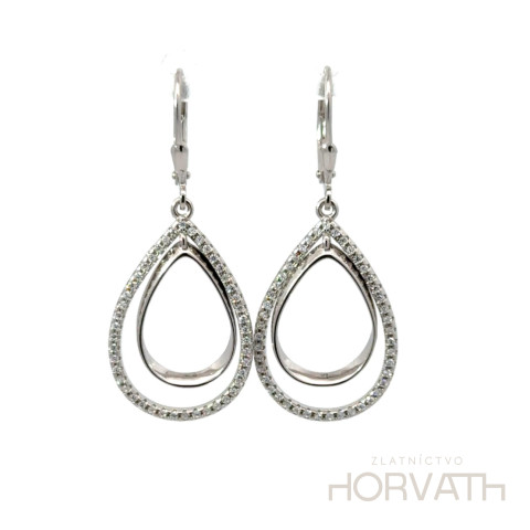 Strieborné visiace náušnice Produktová skupina: Strieborné visiace náušnice